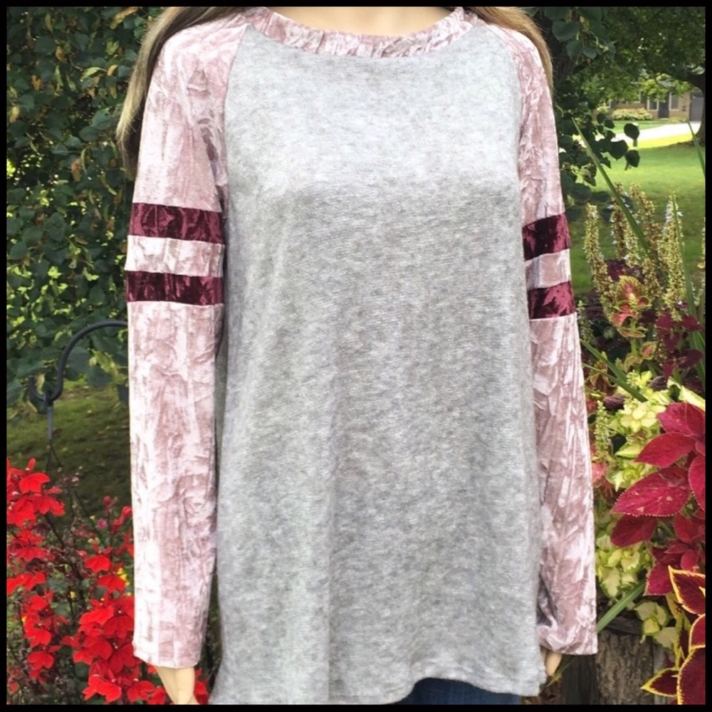 Velvety Stripes Top - Picture 5 of 8